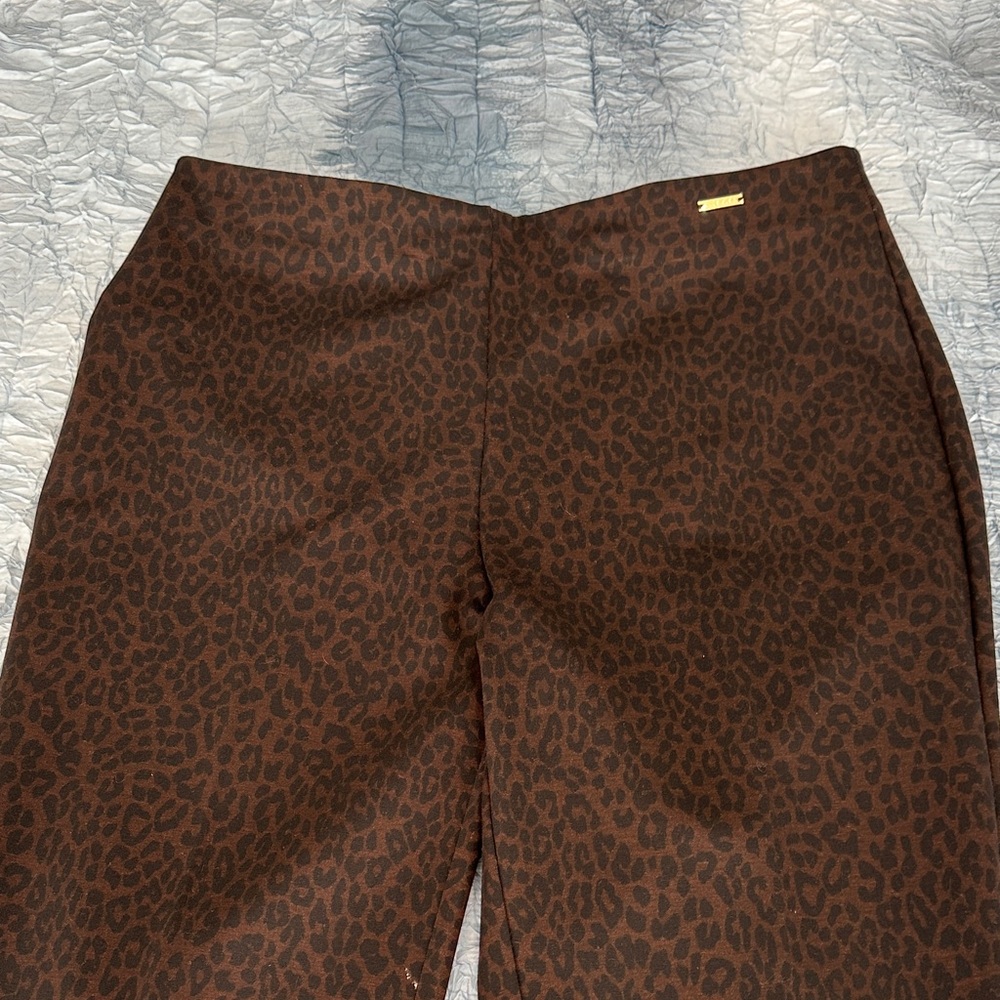 30. Anne Klein cheetah print Women's Pants